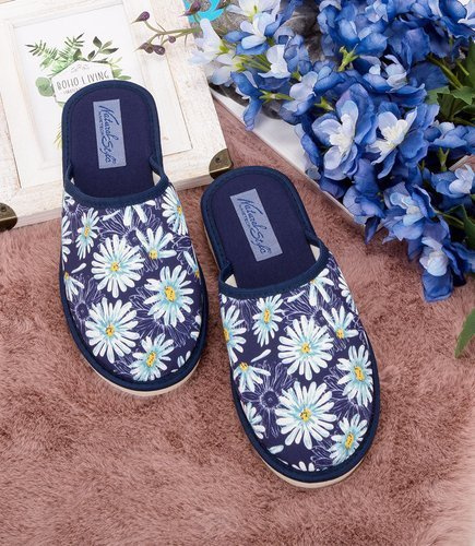 Kapcie damskie Natural Style NS-068 Granat