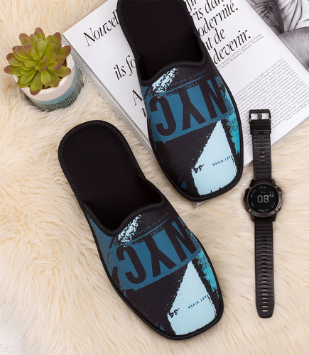 Kapcie męskie Natural Style NS-258-2NYC