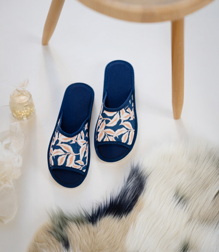 Kapcie damskie Natural Style NS-018b Czarne