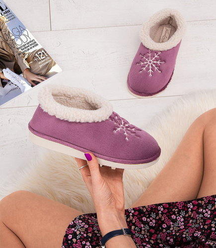 Kapcie damskie Natural Style NS-083 Róż